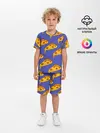 Детская пижама с шортами / Кусочки пиццы