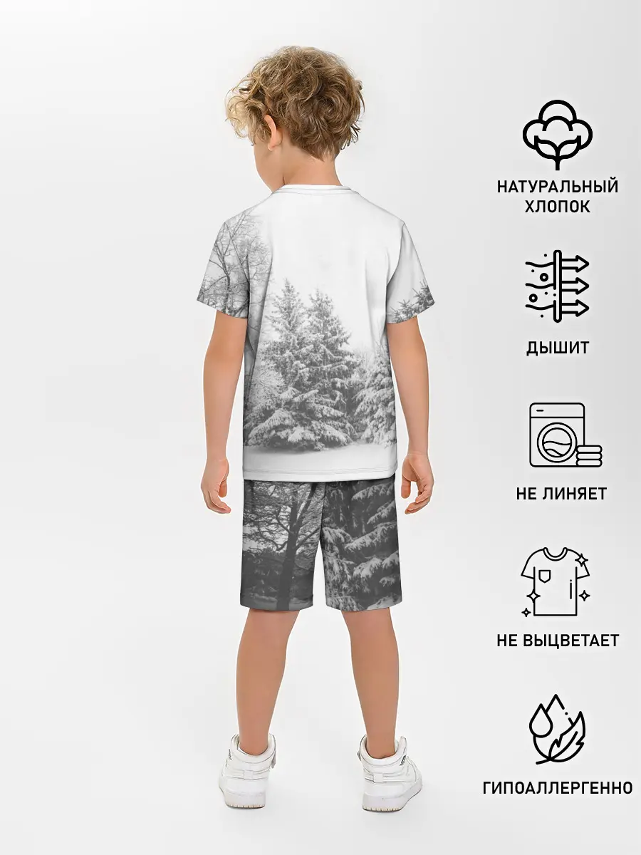 Детская пижама с шортами / Winter Storm