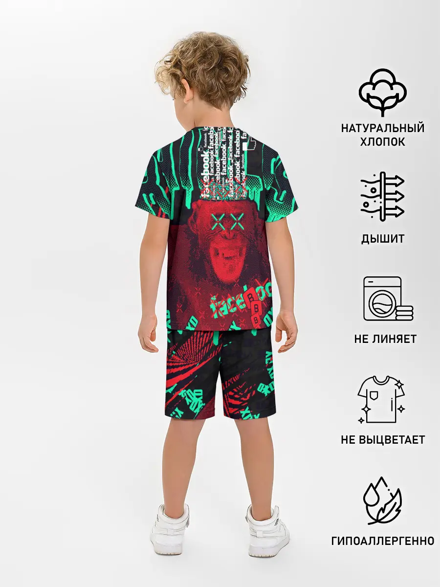 Детская пижама с шортами / DED SEC