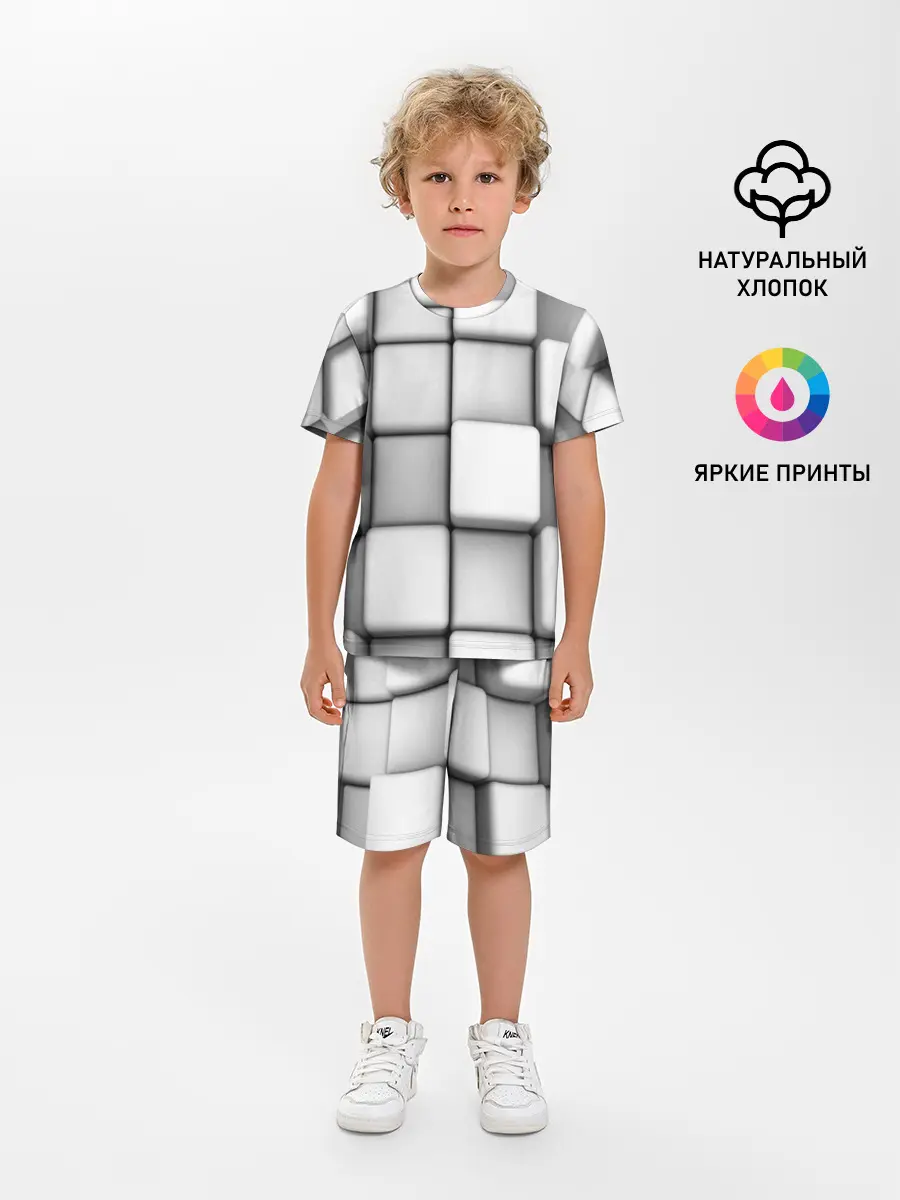 Детская пижама с шортами / ТЕКСТУРА