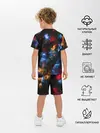 Детская пижама с шортами / КОСМИЧЕСКИЕ ВОЛНЫ