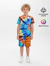 Детская пижама с шортами / Tie dye
