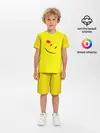 Детская пижама с шортами / Смайлы