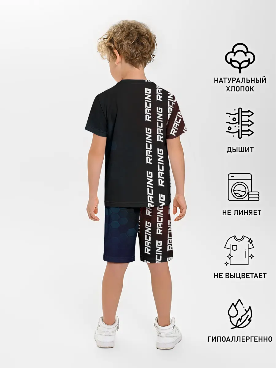 Детская пижама с шортами / BMW - Racing