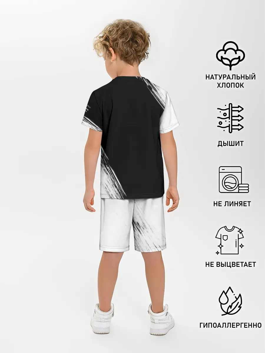 Детская пижама с шортами / Marshmello 4