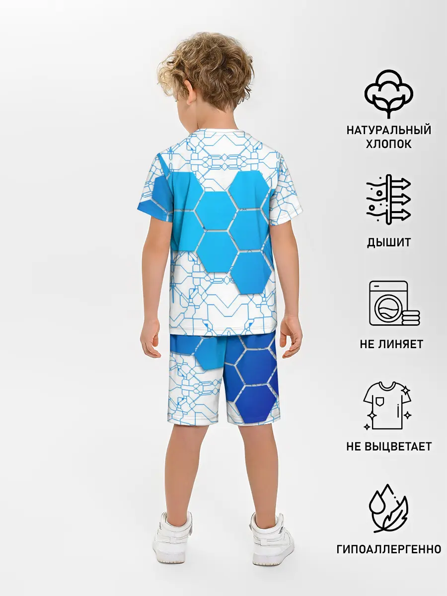 Детская пижама с шортами / Detroit: become human RK800