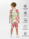 Детская пижама с шортами / Розы
