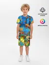 Детская пижама с шортами / На глубине | Рыбки | Пляжная