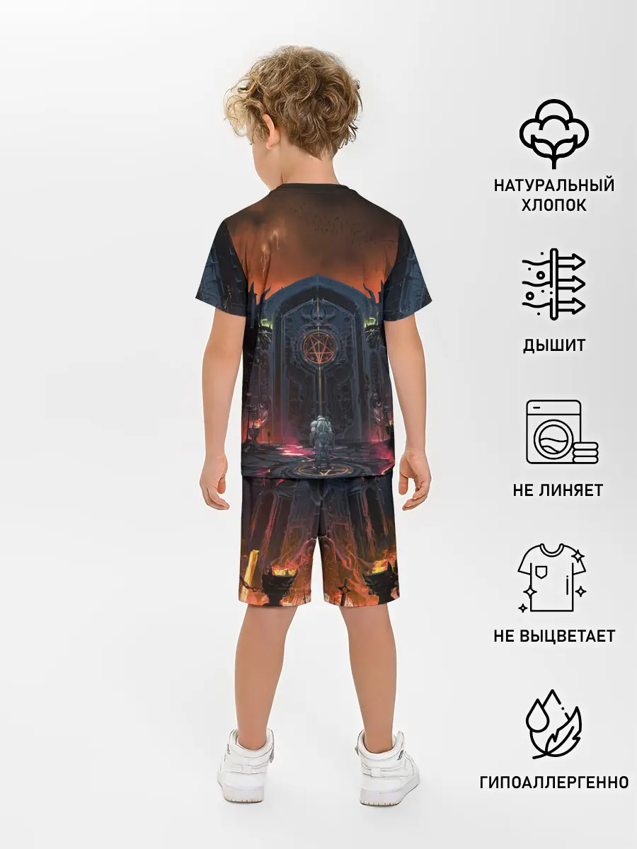 Детская пижама с шортами / DOOM - Hellgate