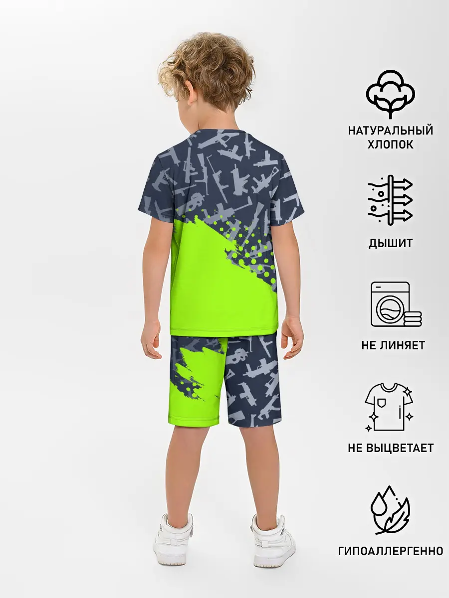 Детская пижама с шортами / CS GO | КС ГО