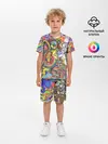 Детская пижама с шортами / ПСИХОДЕЛИКА / PSYHODELICA