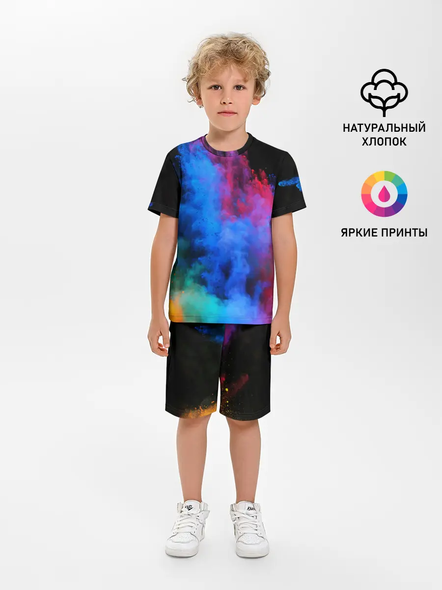 Детская пижама с шортами / КРАСКИ