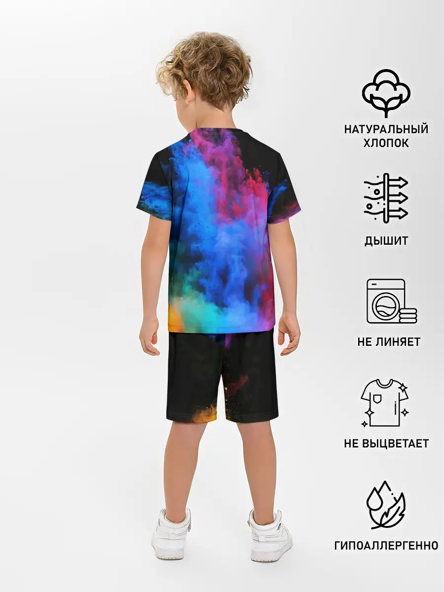 Детская пижама с шортами / КРАСКИ