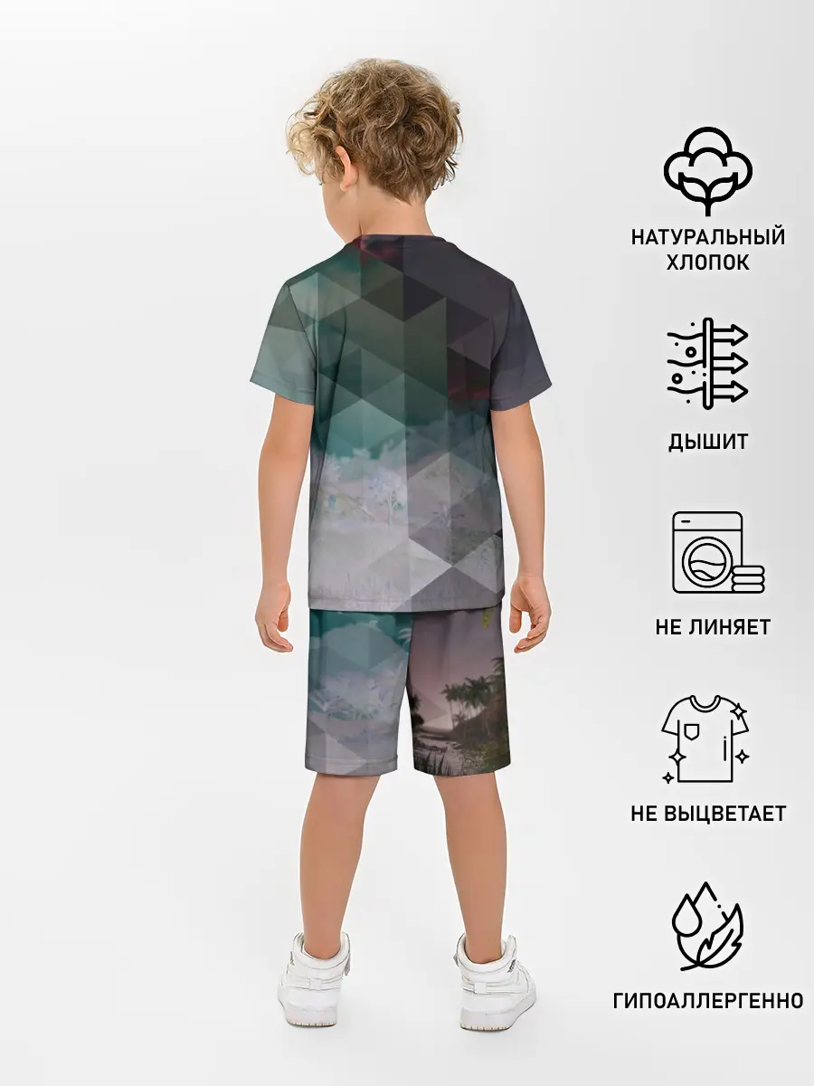 Детская пижама с шортами / FarCry polygon