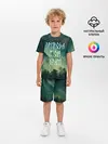 Детская пижама с шортами / ПРИРОДА МОЙ ХРАМ