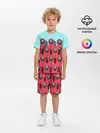Детская пижама с шортами / Охрана | Squid game