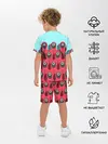 Детская пижама с шортами / Охрана | Squid game