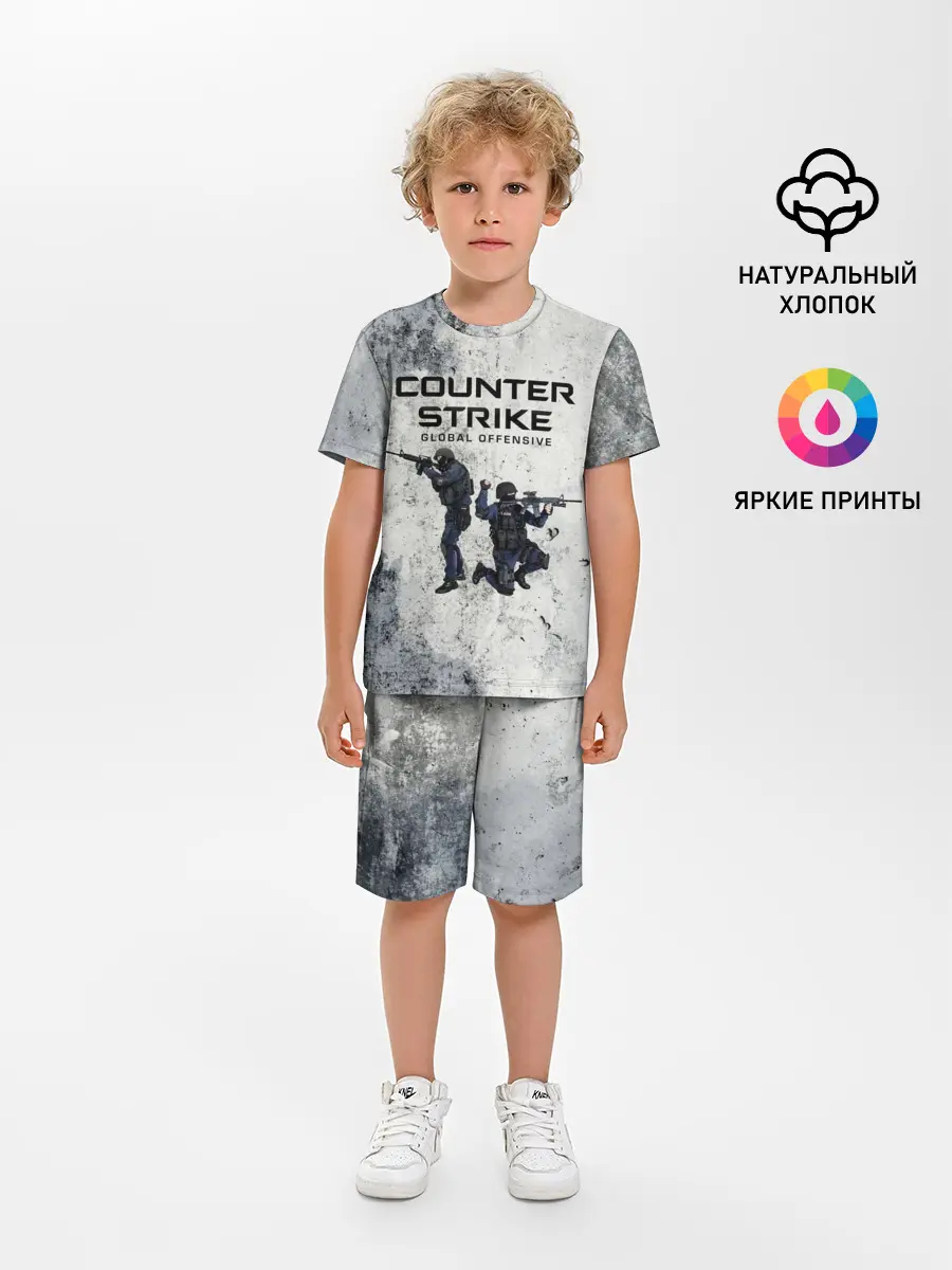 Детская пижама с шортами / COUNTER TERRORIST | CS GO