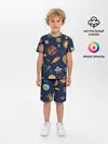 Детская пижама с шортами / Космический мир