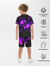 Детская пижама с шортами / NEON Liquid