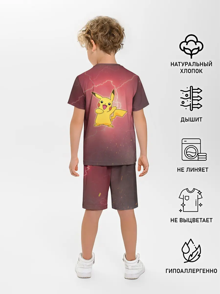 Детская пижама с шортами / Pokemon