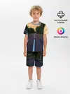 Детская пижама с шортами / дорога