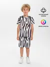 Детская пижама с шортами / Я зебра