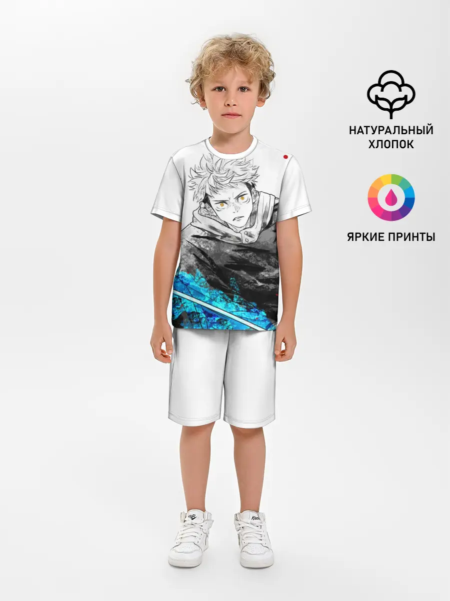 Детская пижама с шортами / Магическая битва | Jujutsu kai