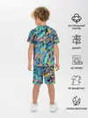 Детская пижама с шортами / Яркие краски