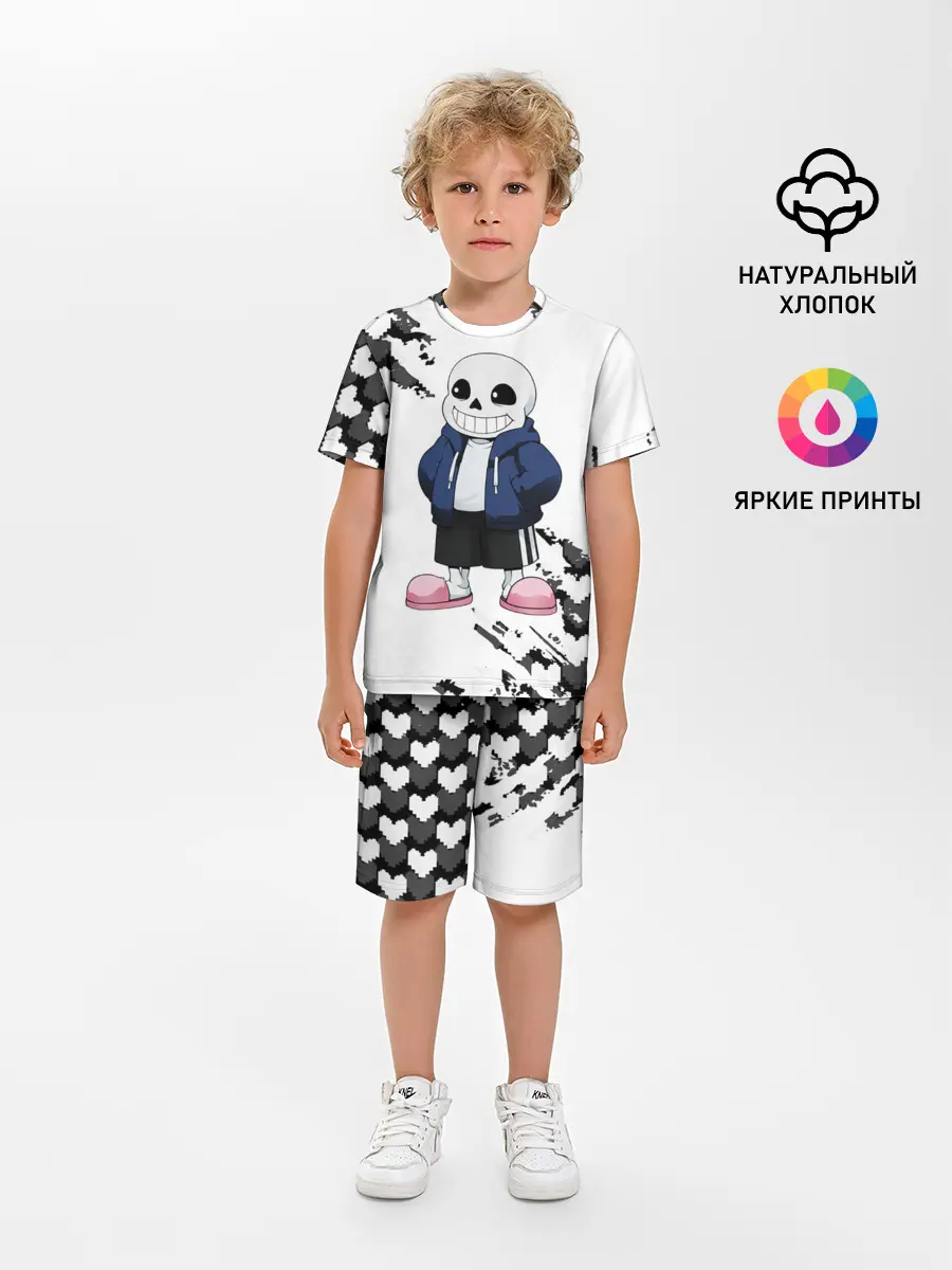 Детская пижама с шортами / UNDERTALE