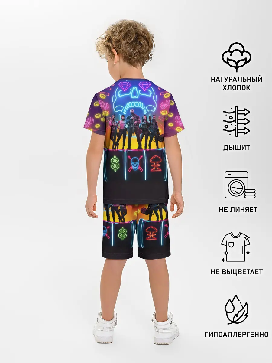 Детская пижама с шортами / Армия мертвецов Зака Снайдера