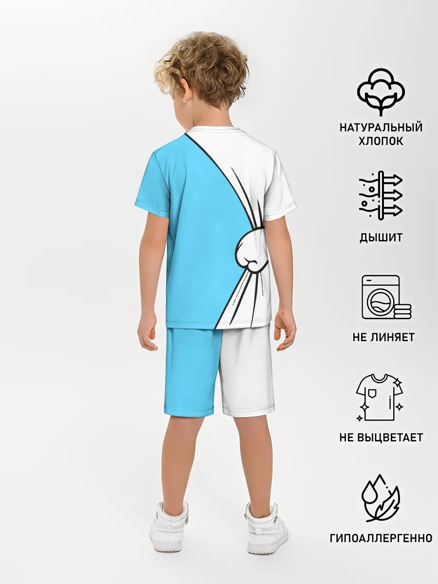 Детская пижама с шортами / Монстрики