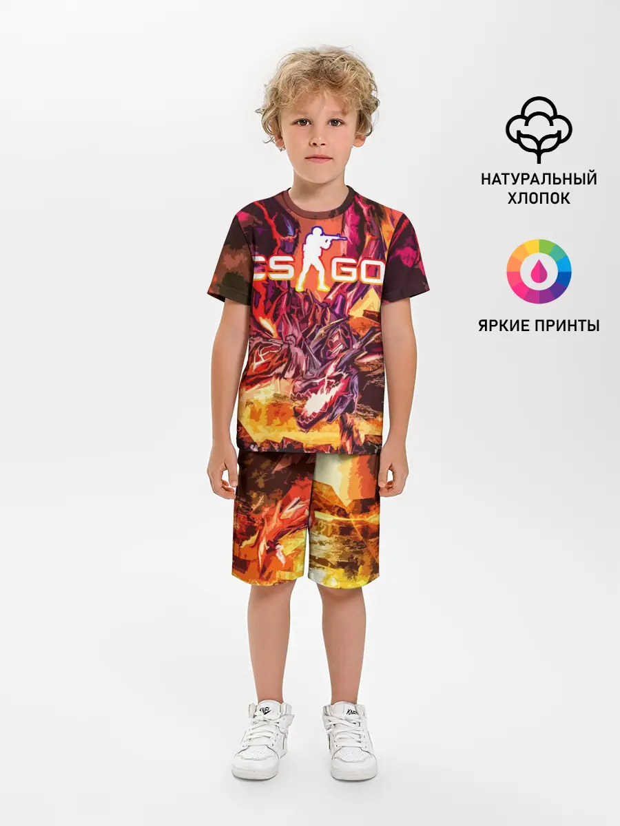 Детская пижама с шортами / CS GO