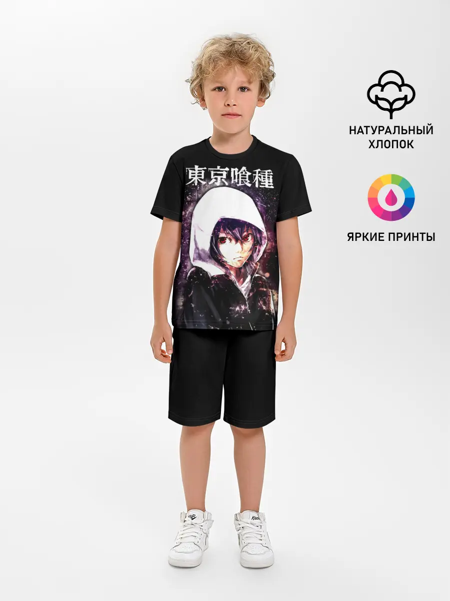 Детская пижама с шортами / Аято Киришима Токийский гуль
