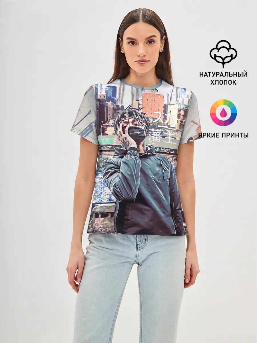 Женская базовая футболка / SCARLXRD