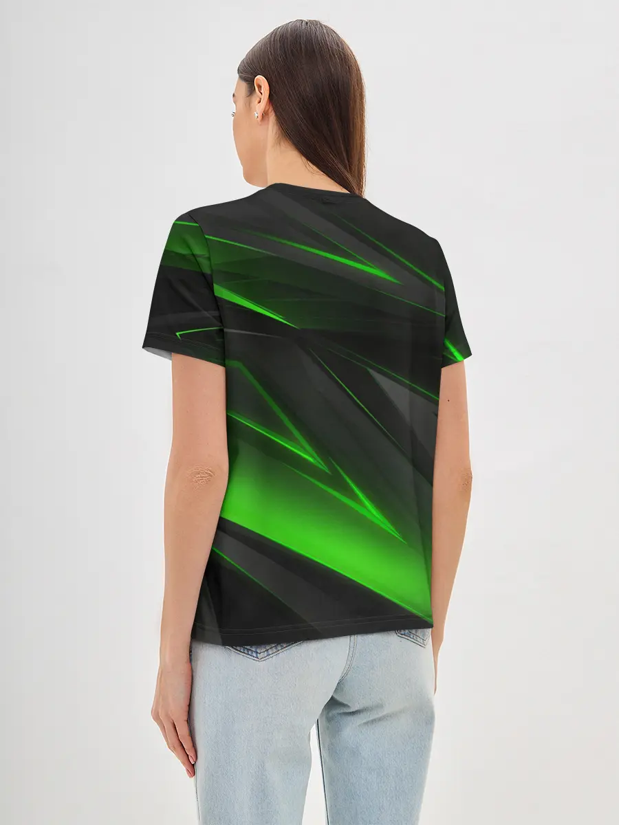 Женская базовая футболка / CYBERPUNK 2077