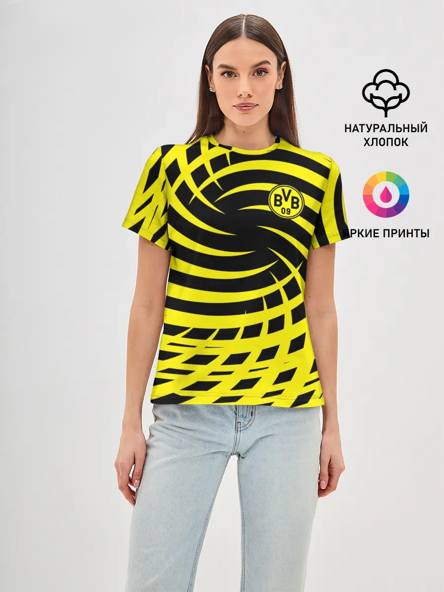 Женская базовая футболка / FC Borussia Dortmund