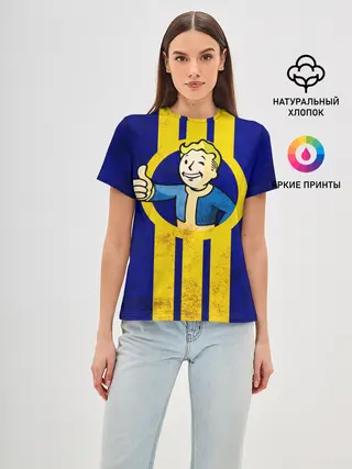 Женская базовая футболка / FALLOUT [4]