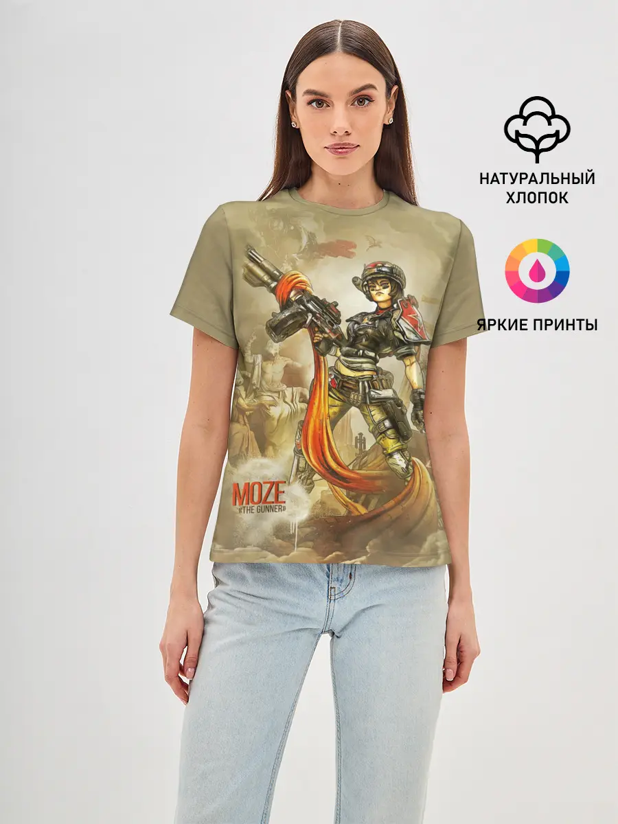 Женская базовая футболка / Moze