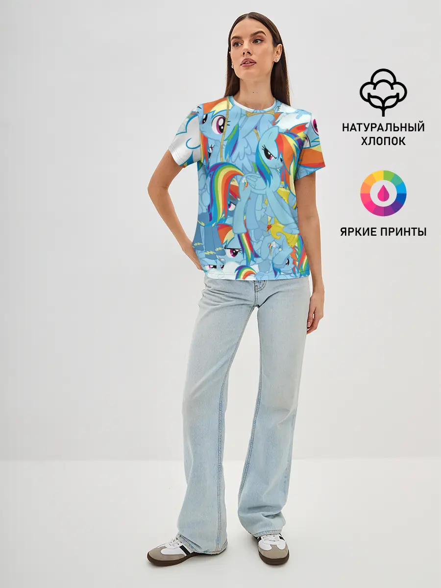 Женская базовая футболка / MY LITTLE PONY