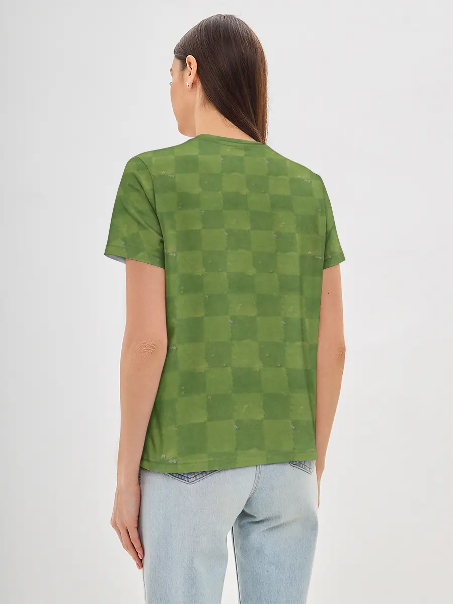 Женская базовая футболка / Plants vs Zombies