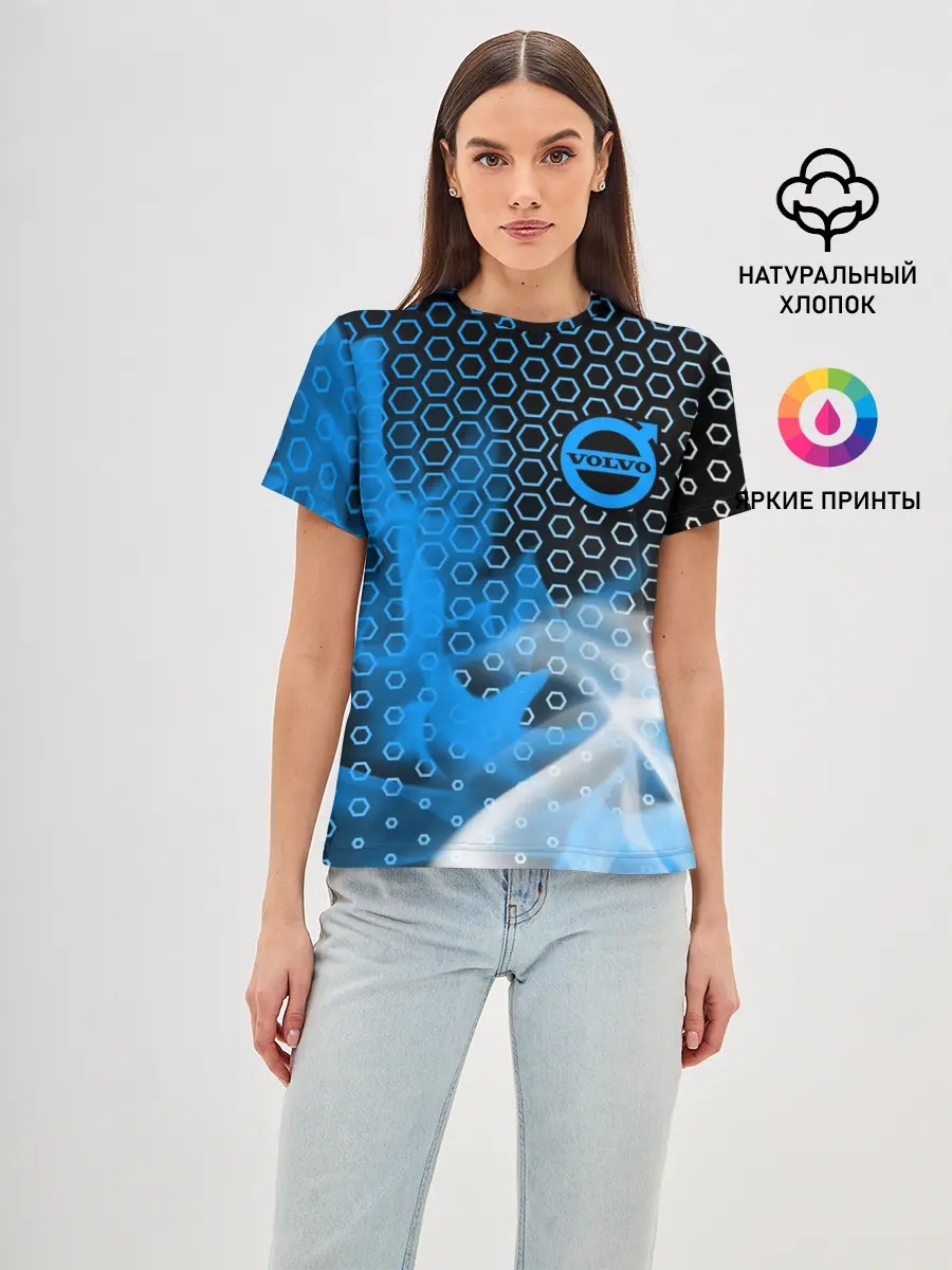 Женская базовая футболка / VOLVO / Вольво