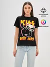 Женская базовая футболка / Кисс май ас