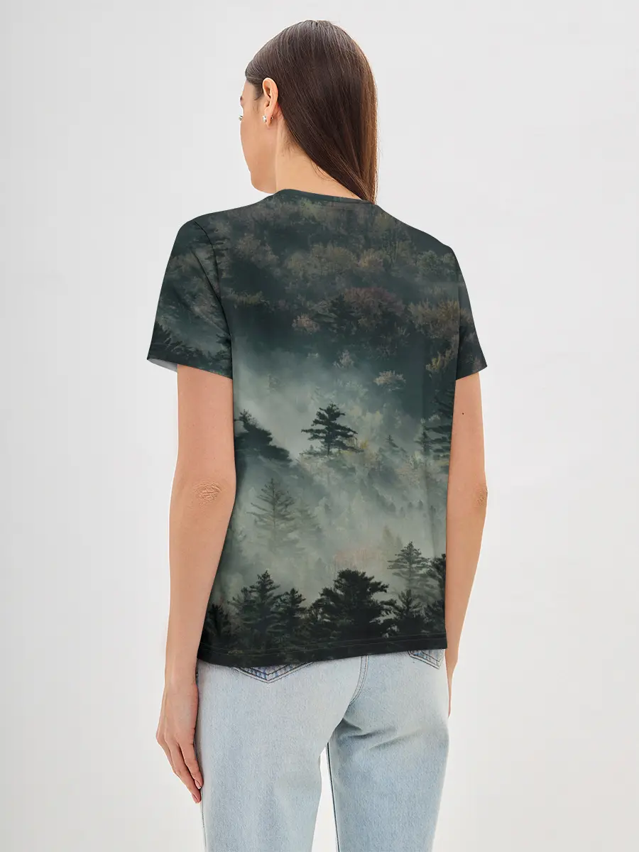 Женская базовая футболка / LONE VOLKI | DAYZ