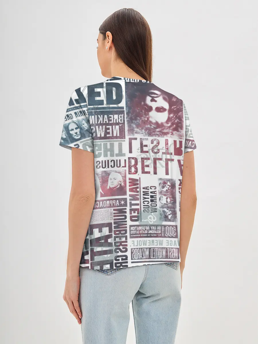 Женская базовая футболка / Гарри Поттер