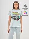 Женская базовая футболка / Back to the future_4