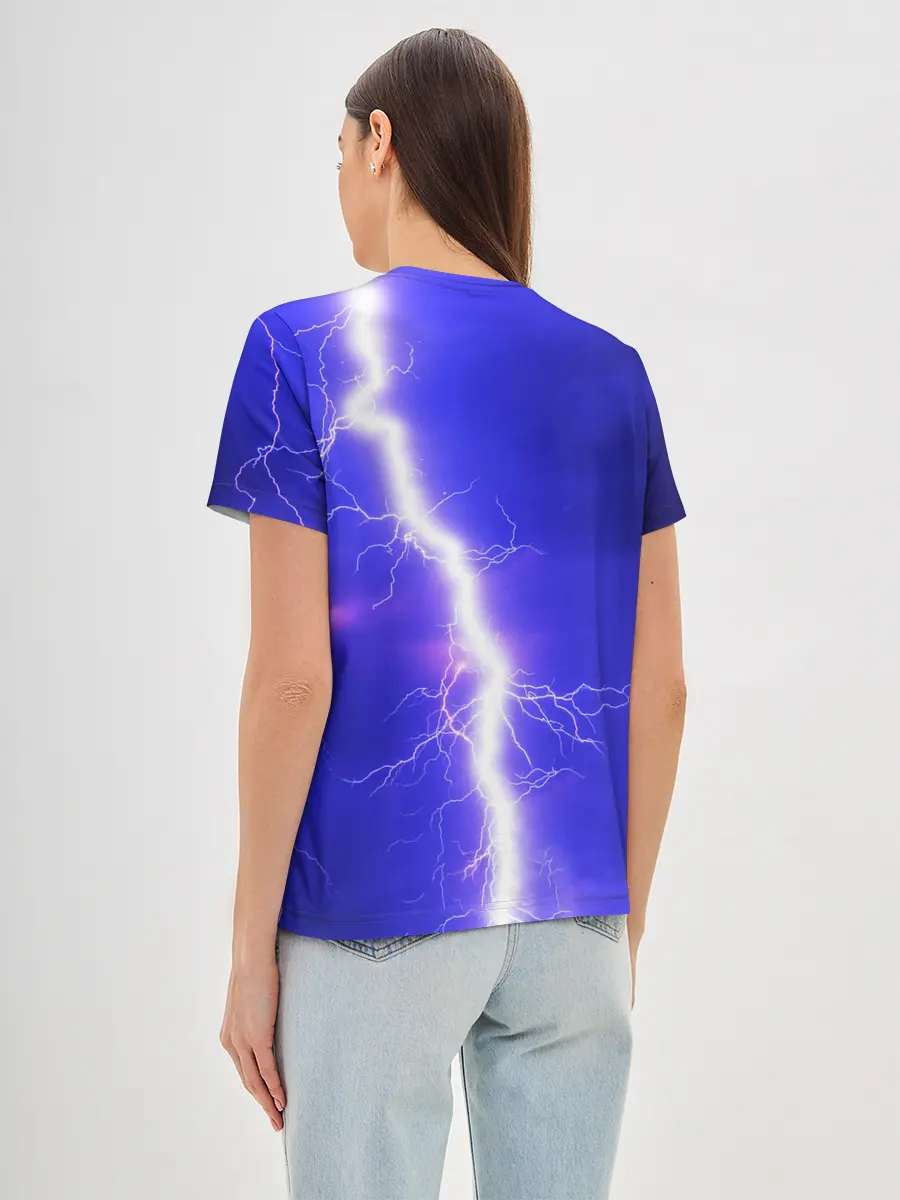 Женская базовая футболка / NEON ELECTRIX