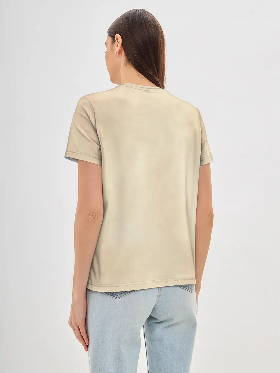 Женская базовая футболка / Рю и Акума