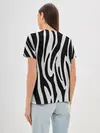 Женская базовая футболка / Zebra