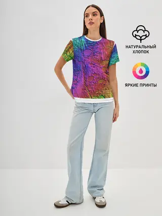 Женская базовая футболка / NEON